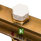 Коллектор для теплого пола с вентилями 10 выходов STOUT SMB 0468 000010